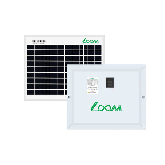 Loom Solar 10 Wp, 12 V PV Module for Mobile Charging