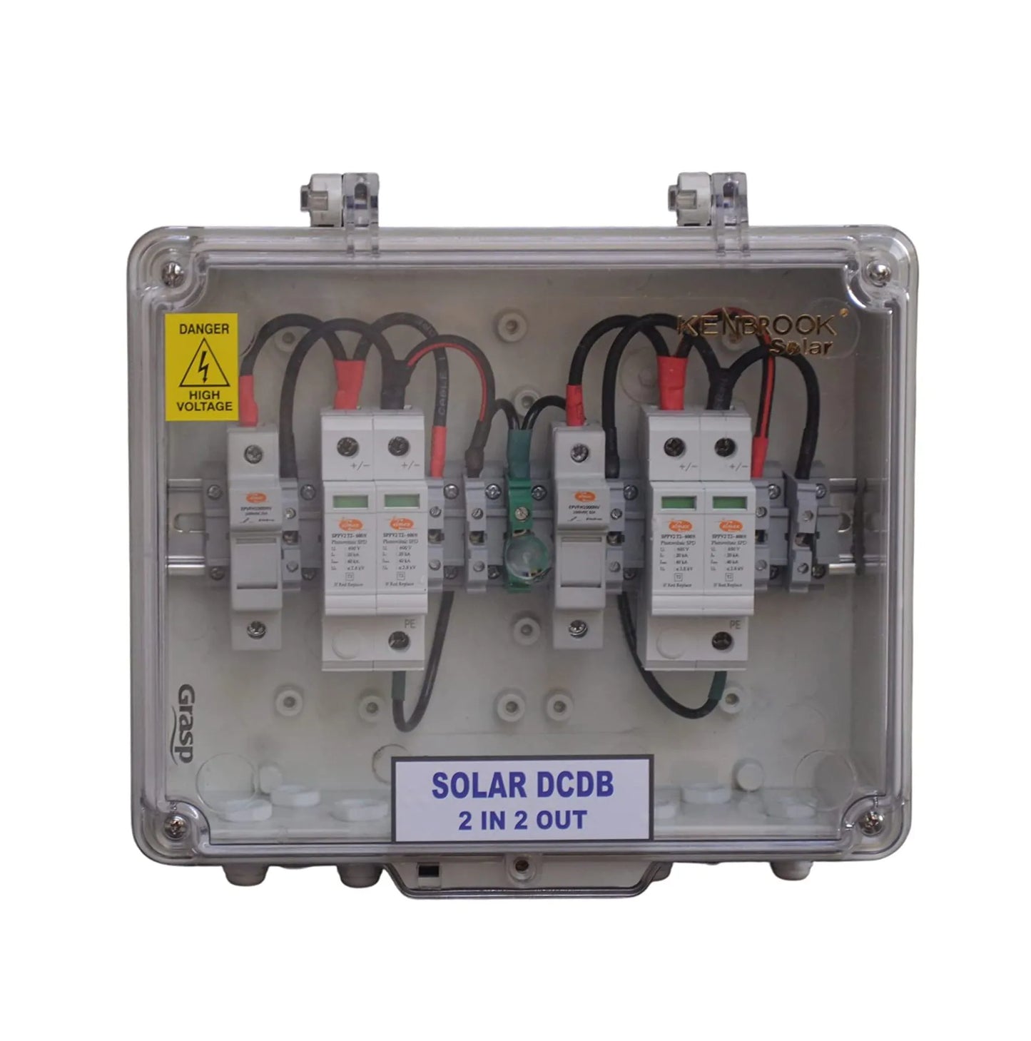 Solartek DCDB 2 In 2 Out 600V (DC Distribution Box)