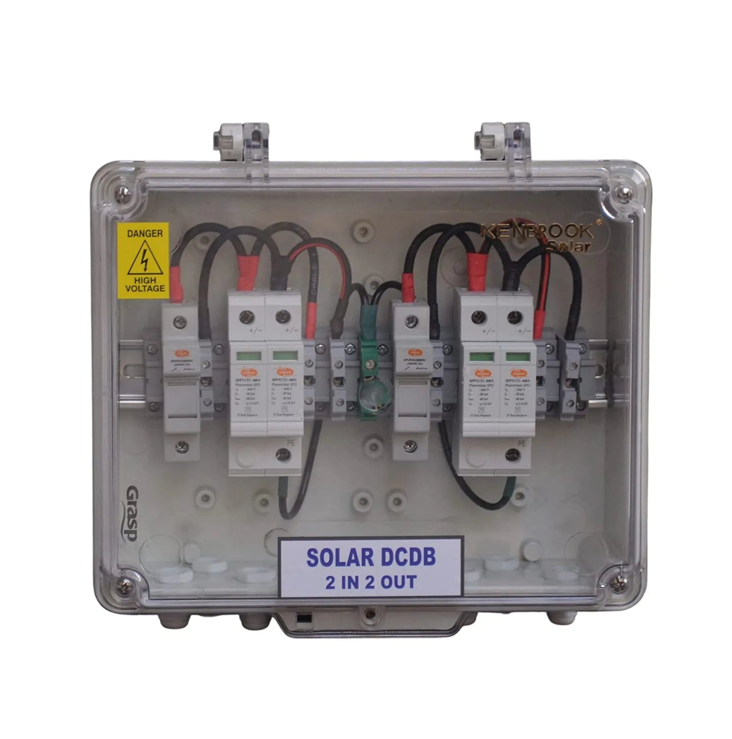 Solartek DCDB 2 In 2 Out 600V (DC Distribution Box) 1 Years warranty