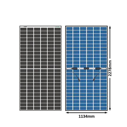 Loom Solar Panel - SHARK 685 Wp| N-Type Bifacial 12BB (Pack of 2)