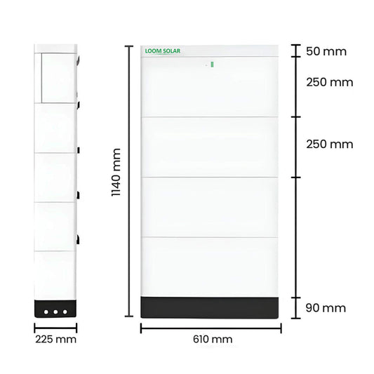 CAML 100 Ah, 204.8 V / 20kWh High-Voltage Lithium Battery