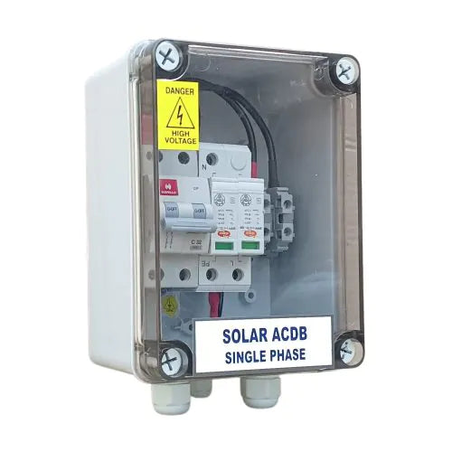 Solartek ACDB Single Phase 320V 32Amp (AC Distribution Box) 1 Years warranty