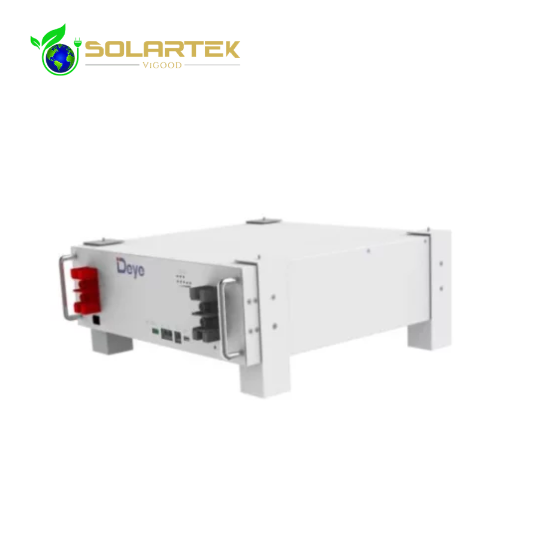 Deye LFP Battery 51.2V/100Ah with 5 years warranty/6000+Cycles, for Solar Appliances