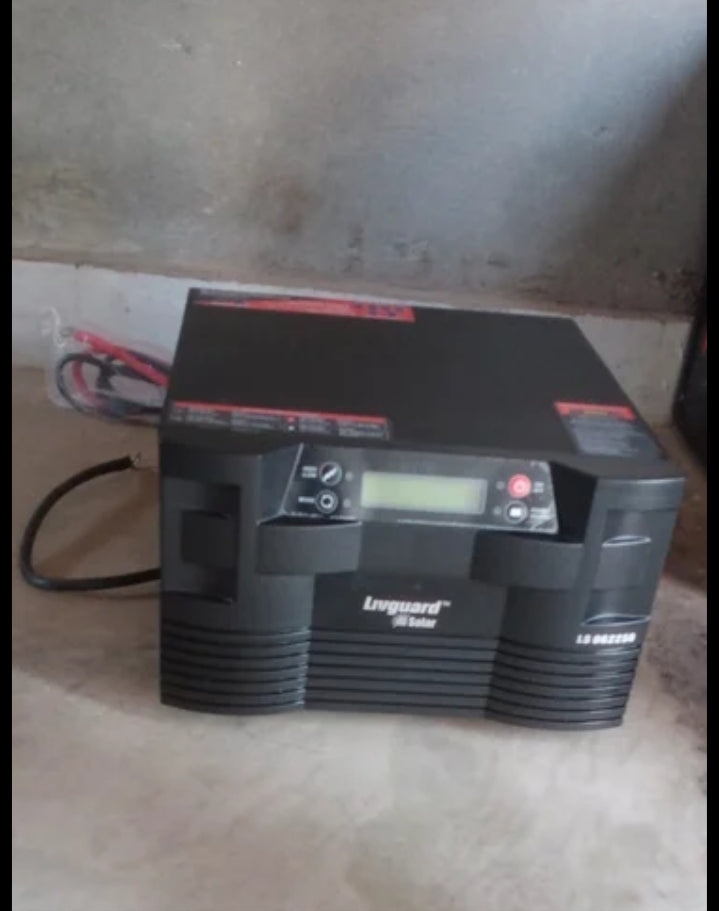 Livguard Solar Inverter is a 2000VA/24Volt Off Grid 2 Years Warranty