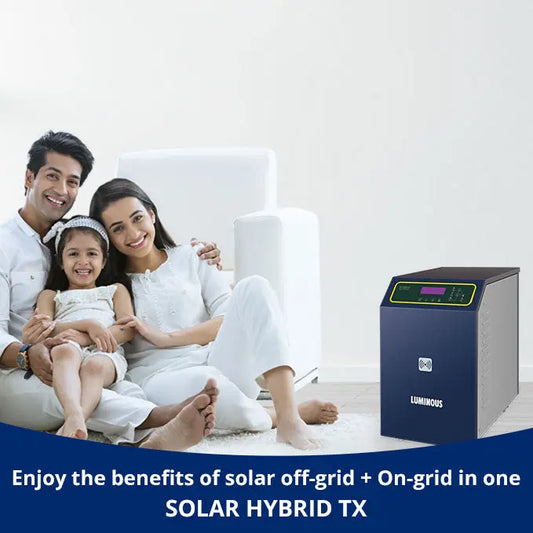 Luminous Hybrid Solar PCU TX 3.75KVA - 48V MPPT 2 Years Warranty