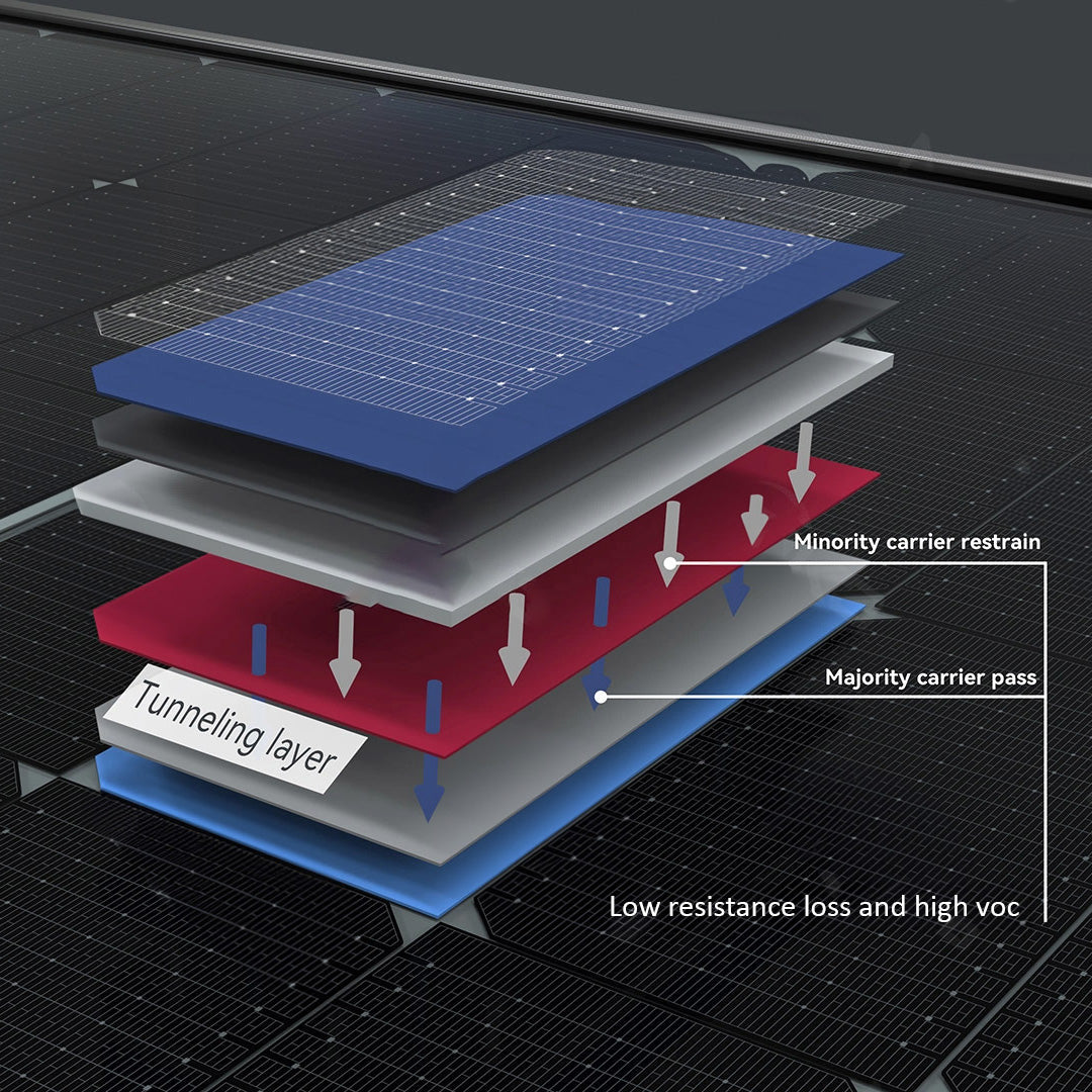 Loom Solar Panel - SHARK 685 Wp| N-Type Bifacial 12BB (Pack of 2)
