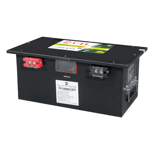 UTL 25.6V/100AH Lithium-ion Battery for Inverter | Fast charging, zero maintenance 5 Years Warranty