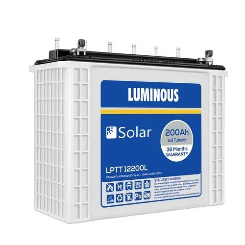 Luminous 200 Ah Solar Tubular Inverter Battery LPTT12200L