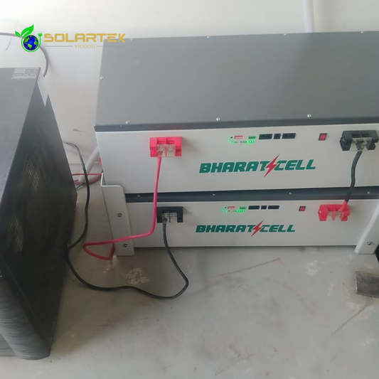 Bharatcell 120V 100Ah Lithium Battery 5 Years Warranty