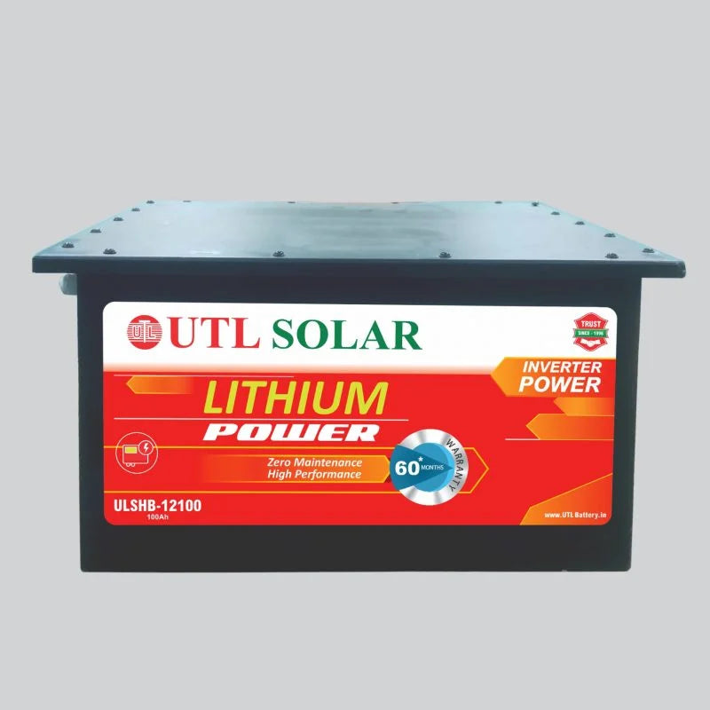 UTL Lithium Ion (LiFePO4/LFP) Battery 25.6V/100Ah – NM