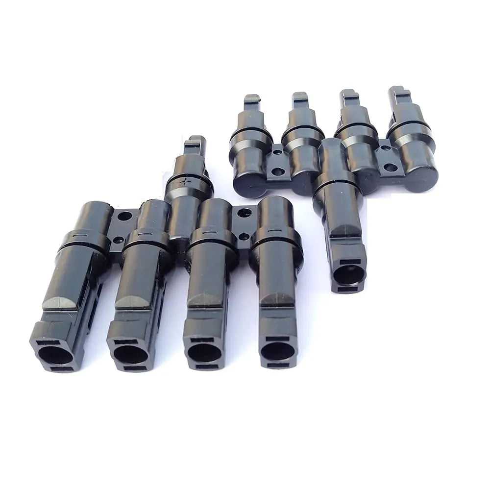 Solartek Solar 4 in 1 T4 MC4 Branch Connector for Solar Panels (Without MC4 Wire Connector VIGOOD SOLARTEK