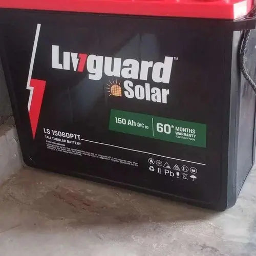 Livguard 150 Ah Solar Tall Tubular Battery 5 Years Warranty