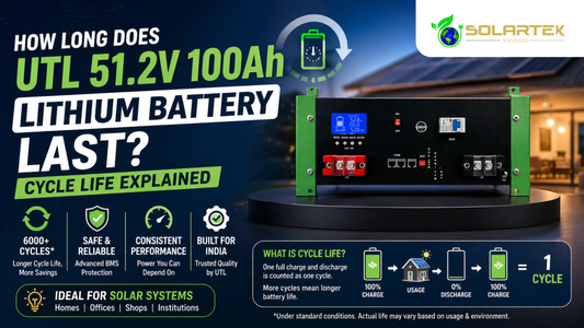 How Long Does UTL 51.2V 100Ah Lithium Battery Last? Cycle Life Explained