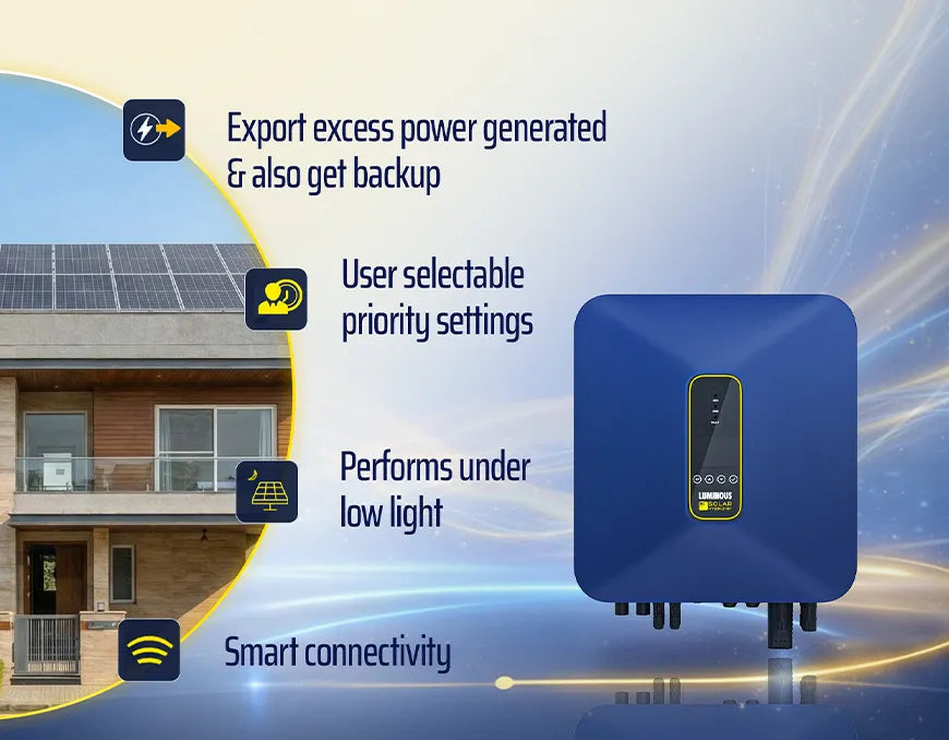 Luminous Solar 5KW Hybrid HF NXH 150 A48 VIGOOD SOLARTEK