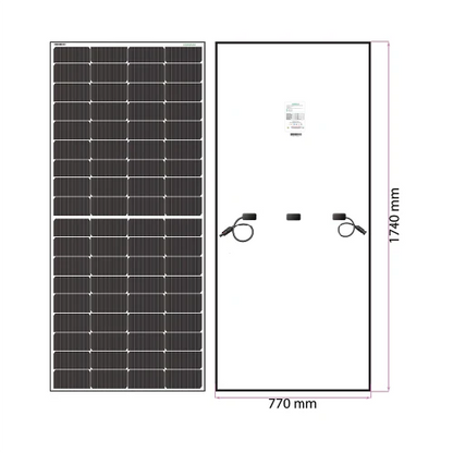 Loom Solar Panel 300 Wp - 12 V Module for Inverter Battery (80Ah-150Ah) Charging, Home Solar System (Pack of 2)