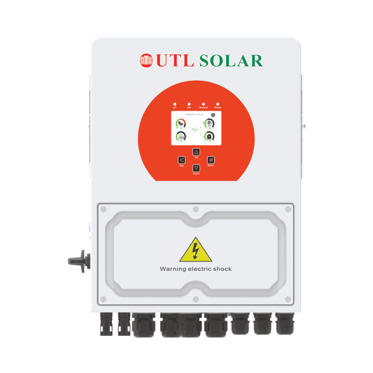 UTL 6 kVA High Frequency Single Phase Solar Hybrid Inverter 5 Years Warranty