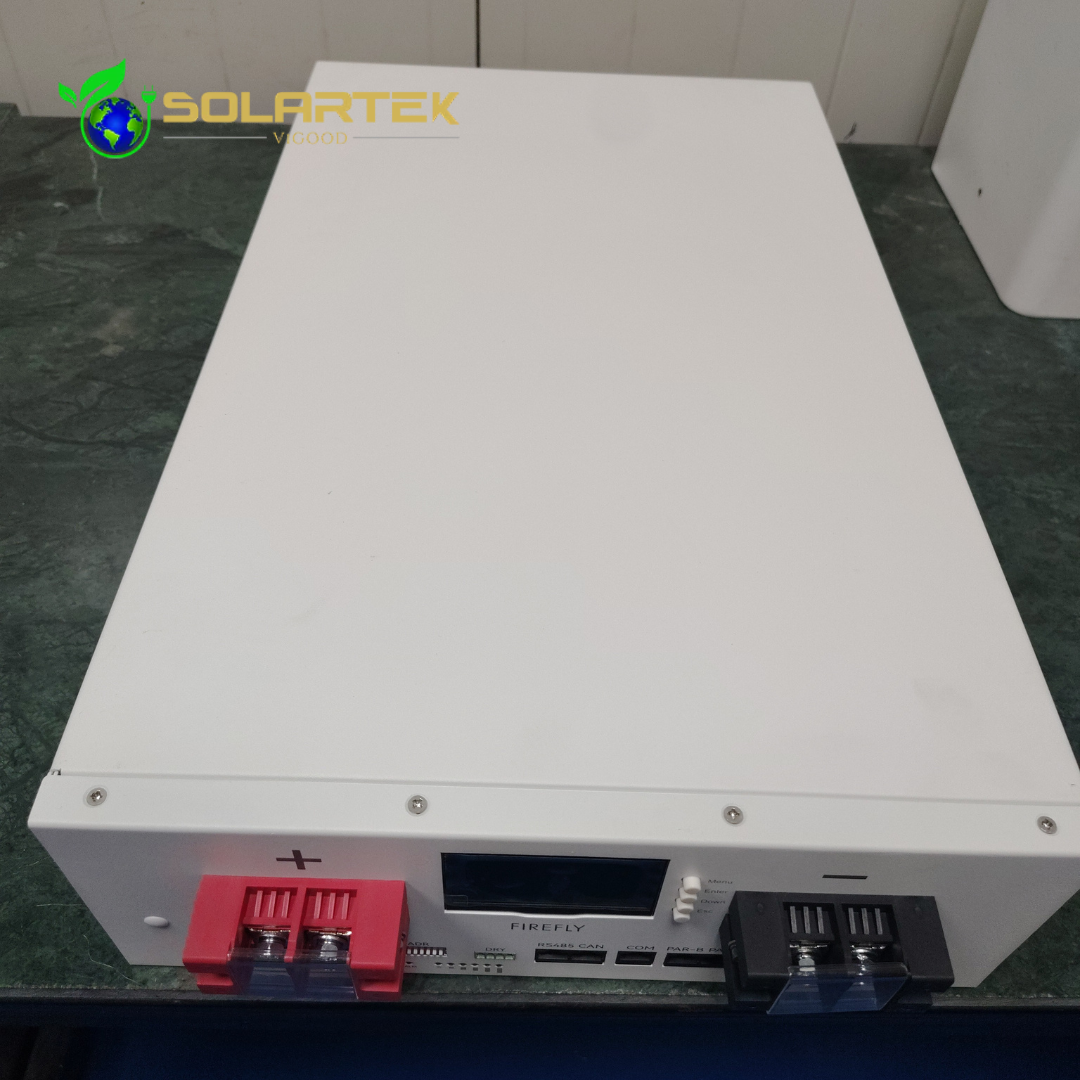 JouleCube Firefly 5.12 kWh Lithium Solar Battery for Home Backup with 6000 Life cycle