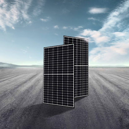 Loom Solar Mono PERC Half-Cut Shark 550 Wp Bifacial, 144 Solar Cells PV Module (Pack of 2)