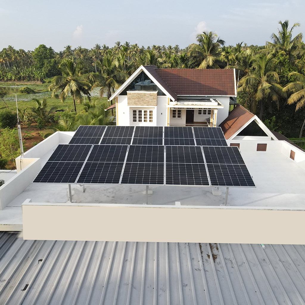 Loom Solar Mono PERC Half-Cut Shark 550 Wp Bifacial, 144 Solar Cells PV Module (Pack of 2)