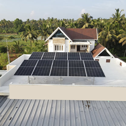Loom Solar Mono PERC Half-Cut Shark 550 Wp Bifacial, 144 Solar Cells PV Module (Pack of 2)