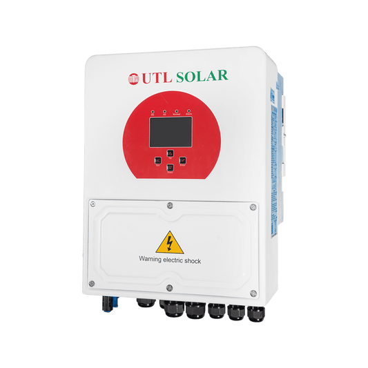 UTL 6 kVA High Frequency Single Phase Solar Hybrid Inverter 5 Years Warranty