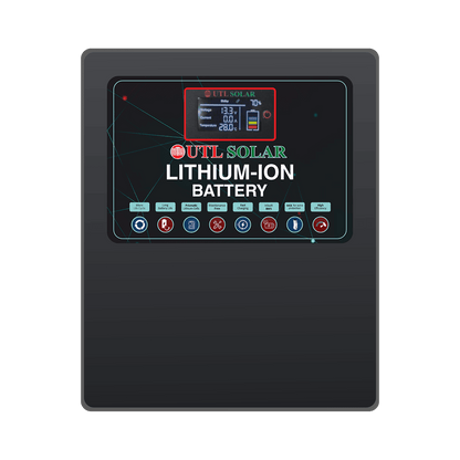 UTL 12.8V/100AH Lithium-ion Battery for Inverter | ULIBES-12.8V100AH-LP100-WM
