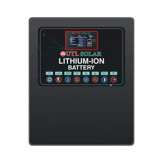 UTL 12.8V/100AH Lithium-ion Battery for Inverter | ULIBES-12.8V100AH-LP100-WM