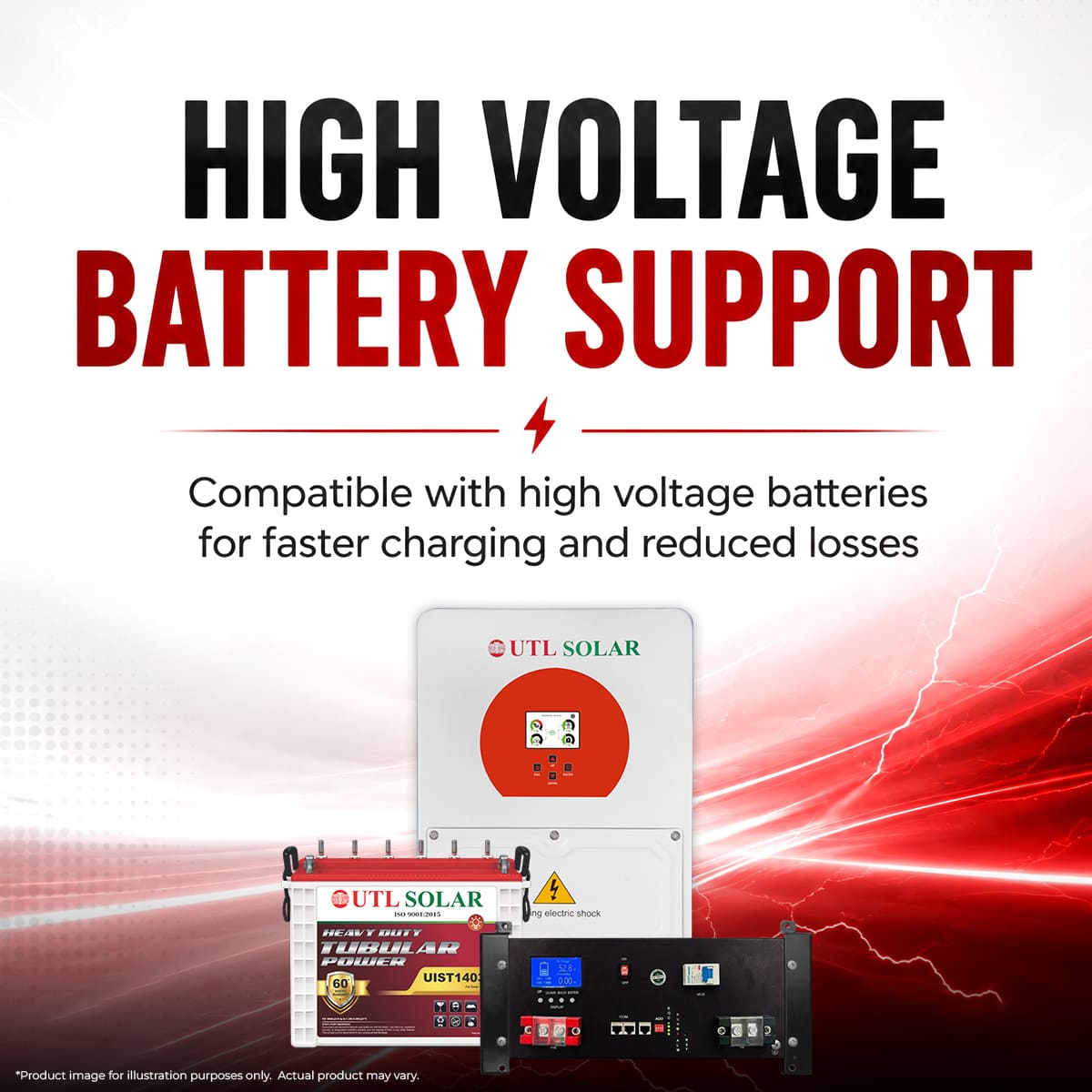 UTL Solar HYB-3.6-GXLS2 3.6kVA Solar Hybrid Inverter 3600W