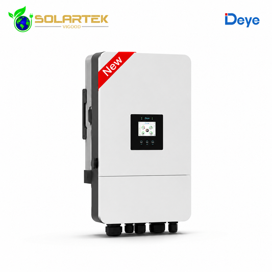 Deye 10Kw Smart Solar Hybrid Transformer Less Inverter ( Three Phase) 5 Years Warranty