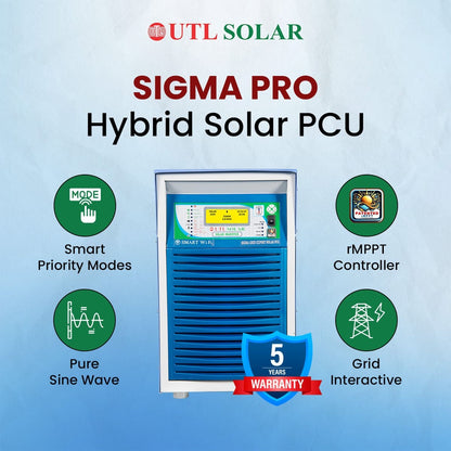 UTL Solar Sigma Pro Hybrid Solar PCU 4kVA 48V