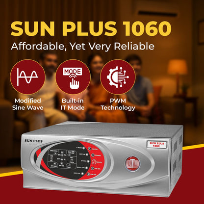 UTL SUN PLUS 1060 PWM Home Inverter 3 Years Warranty